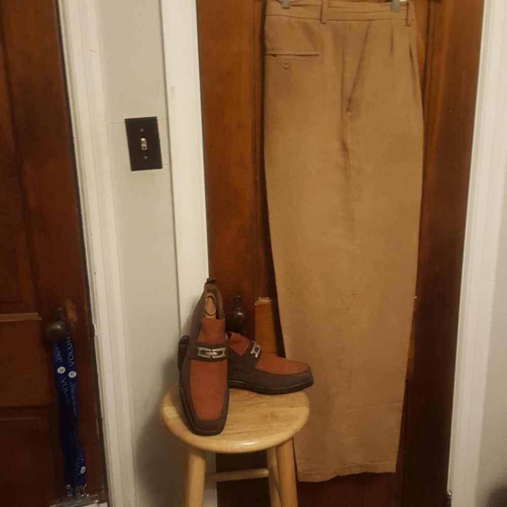 MEN'S MICRO SUEDE DRESS PANTS